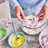 Set de coloranți alimentari Funcakes Paste Colorants, 8 piese: Colorant alimentar concentrat pentru aluat, cremă, fondant, marțipan, aluat, pastă de modelat și pastă pentru flori. Halal.