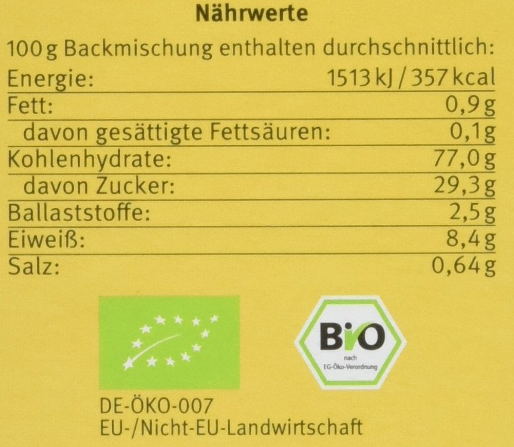 Demeter Bauck Hof Bio Dinkel Waffeln, 200 G Amestec pentru copt si gatit Naty Shop