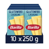 Lasagna fără gluten Barilla Paste, făcută din porumb și orez delicios, perfectă pentru persoanele cu boală celiacă sau intoleranță la gluten, pachet de 10 (10 x 250 g)