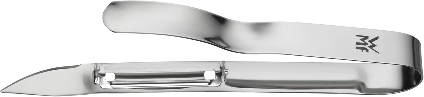 WMF Gourmet curățător de sparanghel 17 cm, oțel inoxidabil Cromargan Peeler Naty Shop Spargelschäler