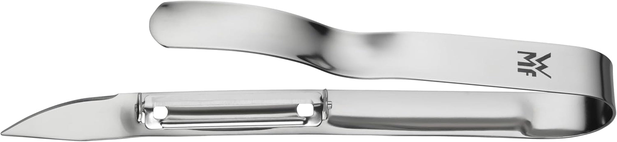 WMF Gourmet curățător de sparanghel 17 cm, oțel inoxidabil Cromargan Peeler Naty Shop Spargelschäler