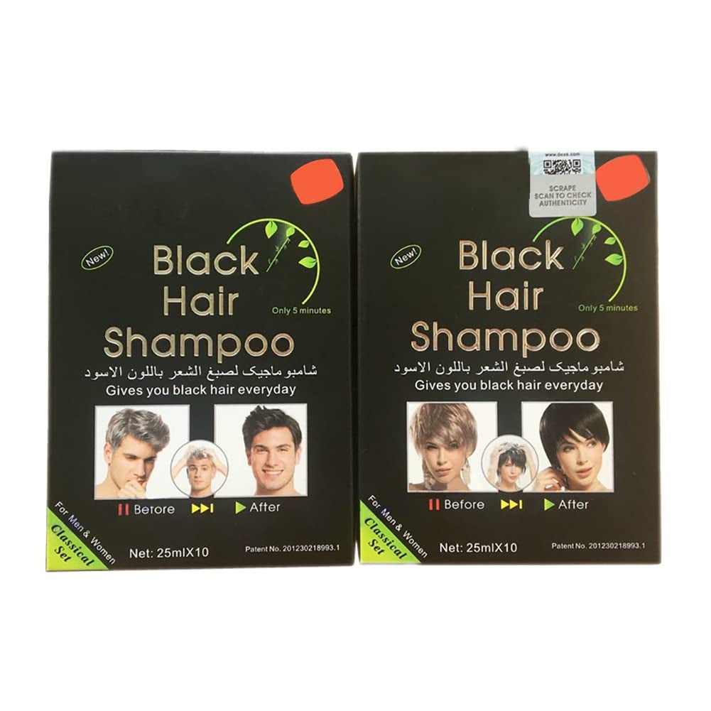 Culoarea instantanee a părului, șampon pentru vopsirea părului negru, durează 30 de zile, ingrediente naturale Vopsea pentru par Naty Shop