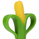 Nuby - Ajutor pentru dentiție în formă de știulete de porumb - 3M+, Multicolor