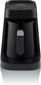Cafetieră turcească Arzum Okka MINIO JET, 400 W, capacitate 5 căni, protecție la preaplin, sistem de avertizare acustică, cafetieră turcească, crom