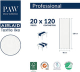 PAW - Airlaid Table Runner (40 Cm X 24 M) I Decorațiuni de masă pentru comuniune, confirmare, nuntă, aniversare, petrecere în grădină, botez I Decorațiuni de masă Panglică de masă elegantă - Willow Branch I Willow Branch