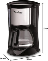 FG150813 Cafetieră Subito, 6 cești, Negru/Oțel inoxidabil