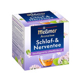 Ceai Meßmer pentru tuse și bronșe | Antitussiv și calmant | 9 pliculețe de ceai | Fără gluten | Fără lactoză | Vegan