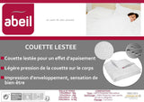 Abeil pătură ponderată, 7,5 kg, 220 X 240 cm, efect calmant, alb Plapumi si pilote Naty Shop