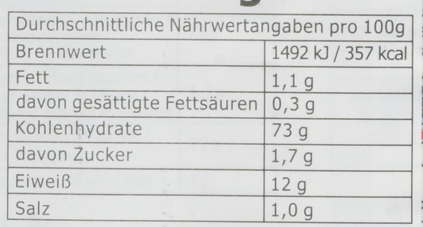 Tăiței de grâu (Qingtian), pachet de 6 (6 pachete x 400g)
