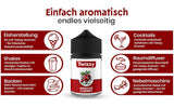 Aromă alimentară Twizzy Cherry - 60 ml - Aromă intensă - Ideală pentru coacere Arome Naty Shop