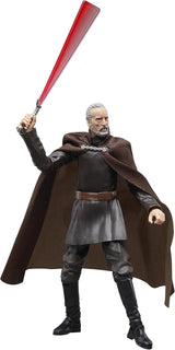 Star Wars Seria Neagră Contele Dooku, Star Wars: Răzbunarea Sith 20 de ani figura de acțiune de colecție (15 cm) Action figures Naty Shop