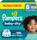 Scutece Pampers Baby-Dry mărimea 5, 174 de scutece, 11 kg - 16 kg, protecție împotriva scurgerilor de până la 100% și confort toată noaptea