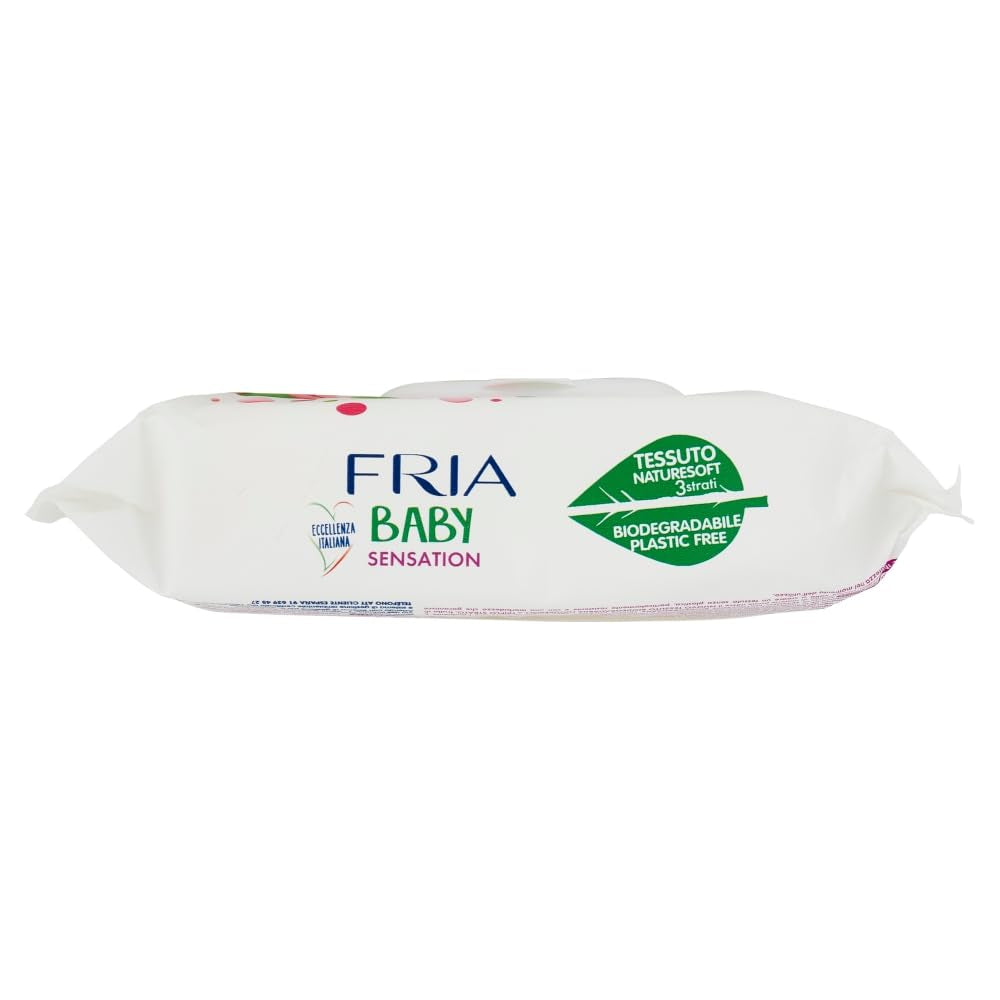 Baby Sensations cu capac, 72 de șervețele umede, șervețele demachiante pentru îngrijire personală, unisex, pentru copii