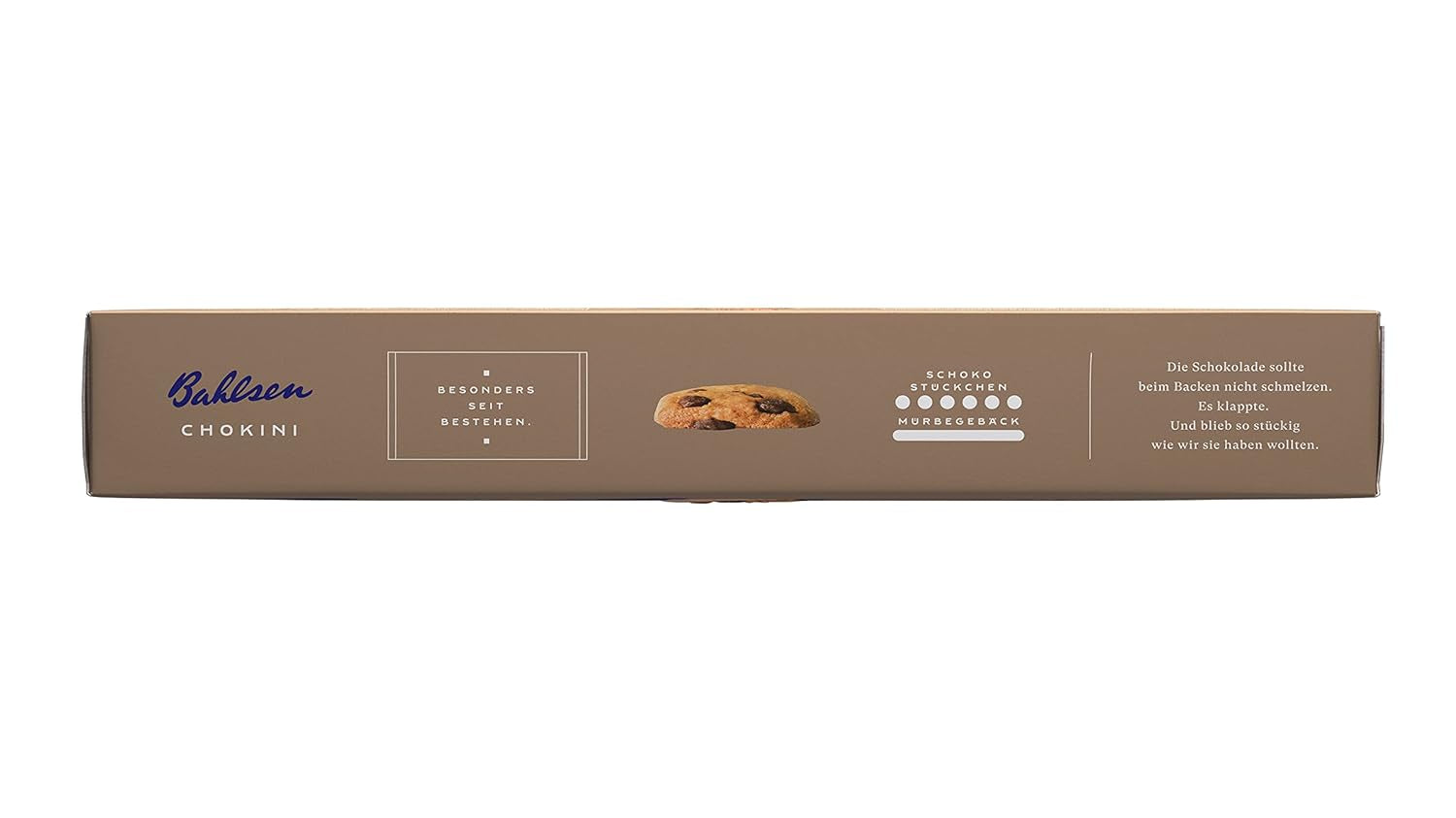 Bahlsen Chokini - Pachet de 2 - Aluat fraged cu bucăți de ciocolată și aromă de portocale (1 x 150 g)
