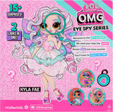 LOL Surprise! Seria OMG Eye Spy - Zână – Include 1 păpușă cu ținută și accesorii, rezolvare de puzzle-uri și descoperire surpriză, 4 păpuși de colecție