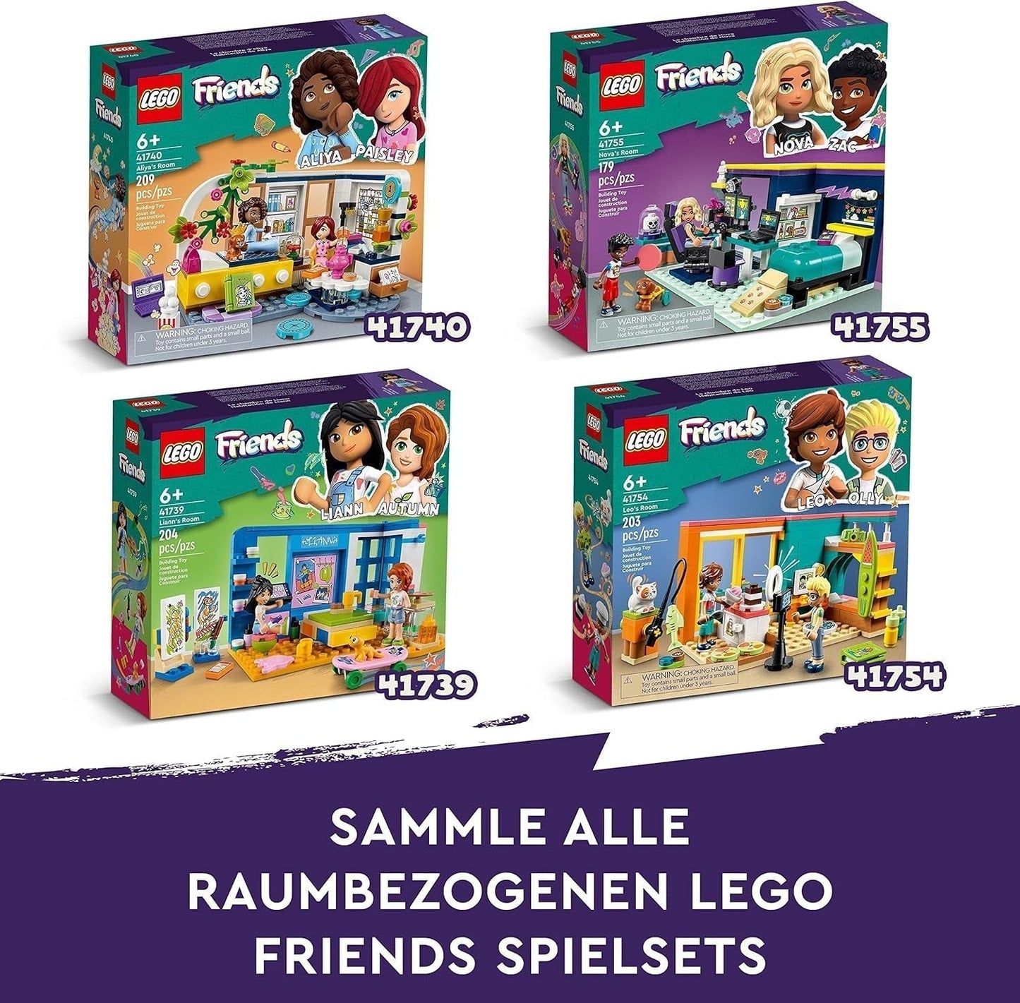 LEGO 41739 Friends Camera lui Liann, mini jucărie cu tematică artistică, cadou mic de colecție cu mini păpuși Liann, Autumn și Pet din seria 2023 Seturi de constructie Besuche den LEGO-Store