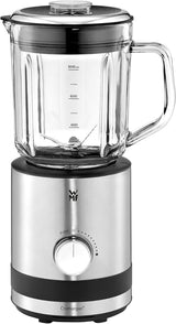 WMF Küchenminis Kompaktmixer, Mini Standmixer, 400 Watt, Standmixer Klein, Glasbehälter 0,8 L, Pulsstufe, Cromargan Matt Bucatarie Naty Shop