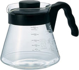 4977642019126 Carafă pentru servire cafea V60 700 ml VCS-02B, sticlă, incoloră, 17,3 x 14,1 x 13 cm