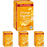 MILFORD Căpșuni și vanilie | Ceai de fructe cu aromă de căpșuni și vanilie | 20 pliculețe