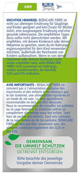 BEBACARE FIBRE supliment alimentar fără gluten pentru o digestie blândă, supliment alimentar pentru bebeluși de la naștere și copii mici, 1x (20 x 2,2g)