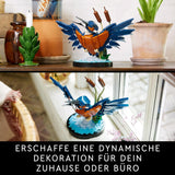 LEGO Icons Kingfisher Model Building Set pentru adulți, figură de pasăre pentru camera de zi sau birou, decorațiuni pentru casă și birou, cadou pentru iubitorii de păsări și ornitologi, femei și bărbați 10331 Seturi de constructie Besuche den LEGO-Store