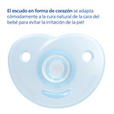 Philips AVENT Soothie – suzetă fără BPA pentru bebeluși cu vârsta cuprinsă între 0 și 6 luni, albastră/albastru deschis (model SCF099/21)