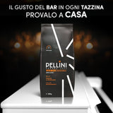 Pellini N.82 Vivace, Kaffeebohnen für Espresso 1 kg, Arabica- und Robusta-Mischung mit Kräftigem und Ausgewogenem Geschmack, Mittlere Röstung