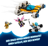 LEGO Dreamzzz 2-In-1 Mr Oz's Space Buggy, set cu mașină de jucărie sau navetă spațială, include minifigurinele Mr Oz, Albert și Jayden, cadou spațial pentru copii de peste 8 ani 71475 Seturi de constructie Besuche den LEGO-Store