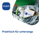 Șervețele igienice MAM în pachet de 3 (3 x 24 bucăți), șervețele de curățare pentru dispozitive medicale și accesorii pentru bebeluși, șervețele igienice eficiente împotriva bacteriilor și virușilor
