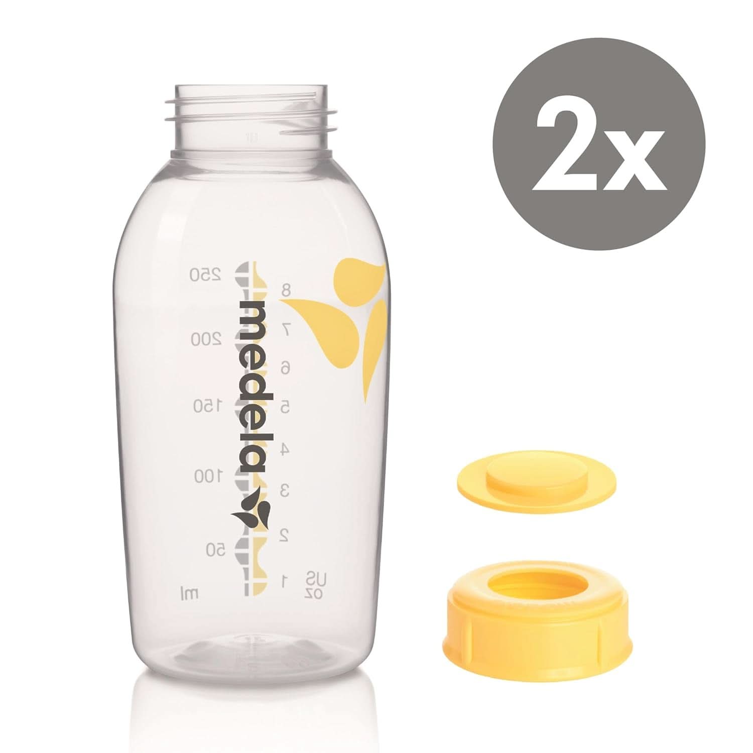 Medela 008.0137 Biberon cu tetină, multicolor Accesorii Hrana si Alaptare Bebe Naty Shop