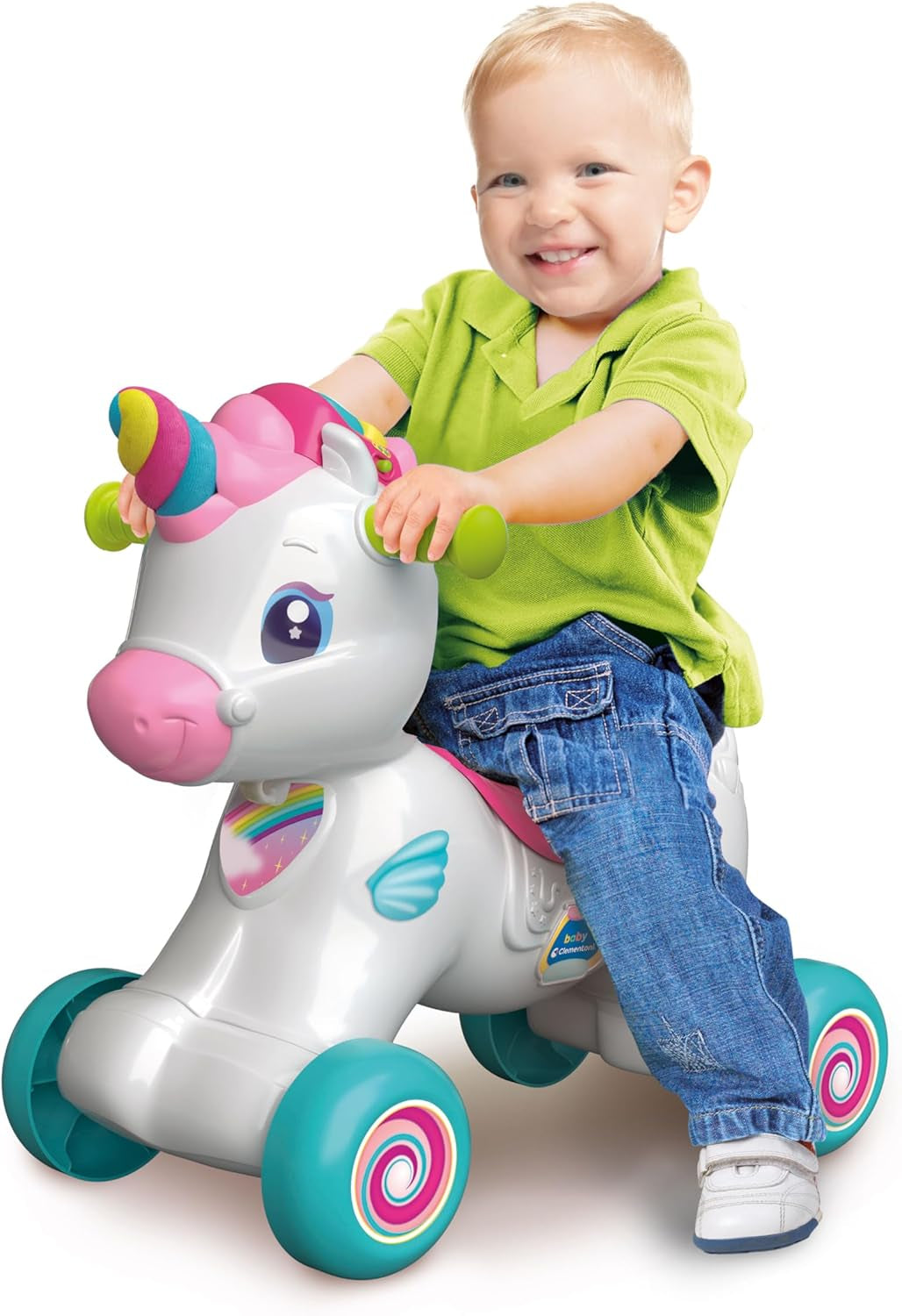 Clementoni 17855 Animale primii pași, multicolor Jucarii Bebe Naty Shop