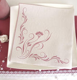 Șervețele Apartina Elegantia 40X40 Cm Fabric-Like Airlaid, șervețel de nuntă de înaltă calitate, șervețele de nuntă Fabric-Like șervețele de unică folosință pentru diferite ocazii (Dusky Pink)