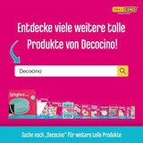 DECOCINO Rollfondant Decke Weiß – 300G – Gebrauchsfertige Fondant-Decke, Zum Eindecken & Verzieren Von Torten Und Kuchen – Glutenfrei & Vegan Glazuri si Decor Naty Shop