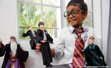 Mattel Harry Potter - Păpușă de colecție (aprox. 26 cm) cu uniformă Hogwarts, halat Gryffindor și baghetă, jucărie de la 6 ani FYM50 Action figures Naty Shop