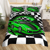 Jungen Cartoon Auto Bettwäsche Set 135X200,Kinder Bau Fahrzeuge Tröster Abdeckung Für Kind Kleinkind Teens,Dinosaurier Bettbezug,Traktor Maschinerie Bagger Bettdecke Abdeckung,Lkw Autos Bettwäsche Naty Shop Multi 10 220*240+80*80*2