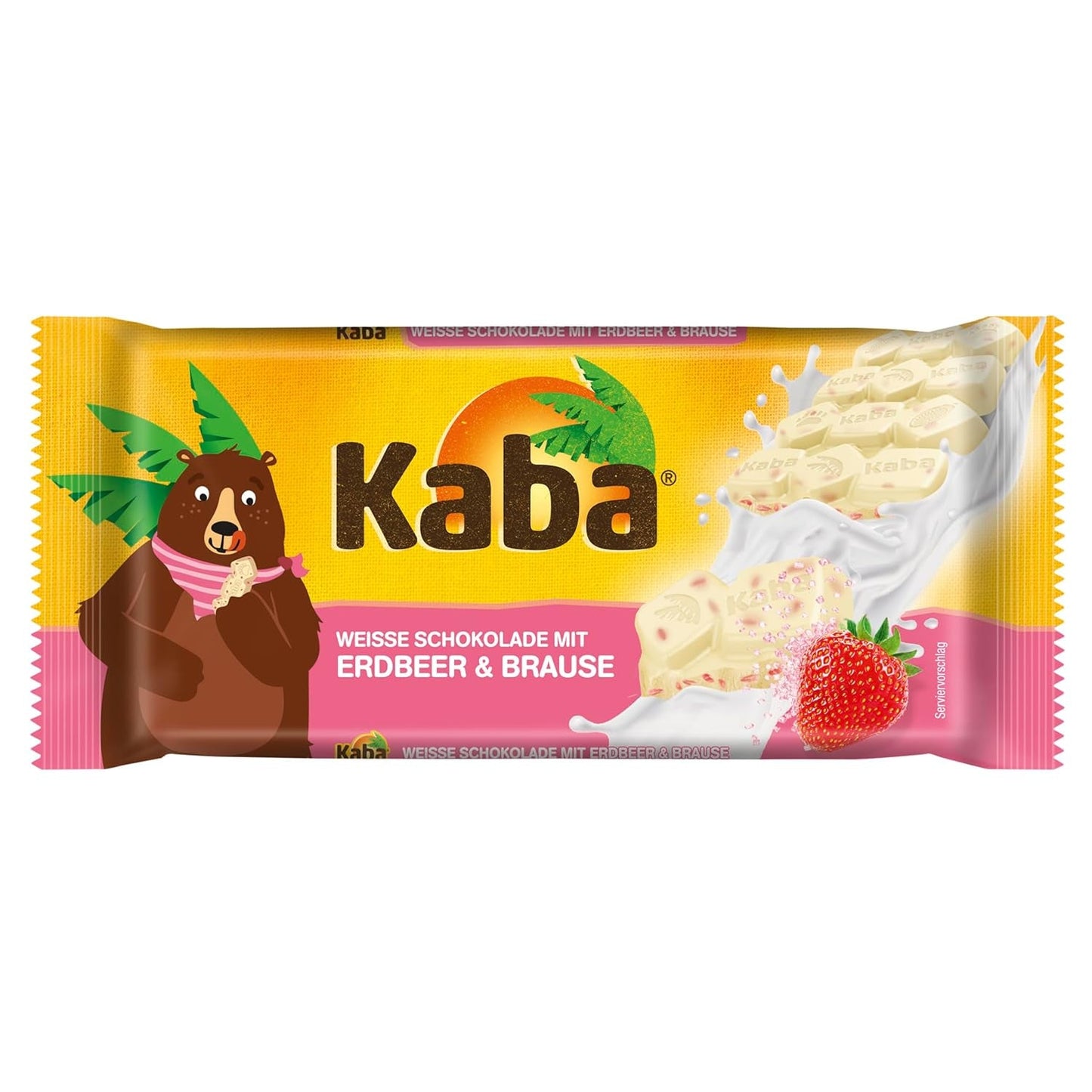 Ciocolată Kaba cu lapte integral și cremă de lapte, tabletă de ciocolată umplută, tabletă de 90 g, ciocolată care se topește în gură cu cremă ușoară de lapte și aromă originală Kaba