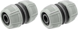 Reparator Gardena 13 mm (1/2 inch) și 15 mm (5/8 inch): Reparare rapidă și ușoară a furtunului fără unelte, Power Grip, forță mare de fixare, ambalat (18232-20)