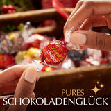 Asortiment clasic de bile de ciocolată Lindt LINDOR | aprox. 80 de bile de ciocolată (cu lapte, albă, neagră 60%, alune) | Pachet vrac, 1 kg