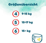 Scutece Pampers Harmony Pants mărimea 4, 168 scutece, 9 kg - 15 kg, protecție delicată a pielii și confort la 360°