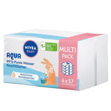 Șervețele umede NIVEA Baby Aqua 4x57 bucăți