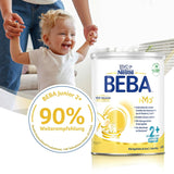 Băutură cu lapte BEBA Junior 2+ de la 2 ani, Cu HMO, Conținut de proteine adaptat vârstei, Numai lactoză, Fără ulei de palmier, Fără ulei de pește, Hrană pentru copii mici, Lapte praf pentru bebeluși, Pachet de 6 (6 x 800g)