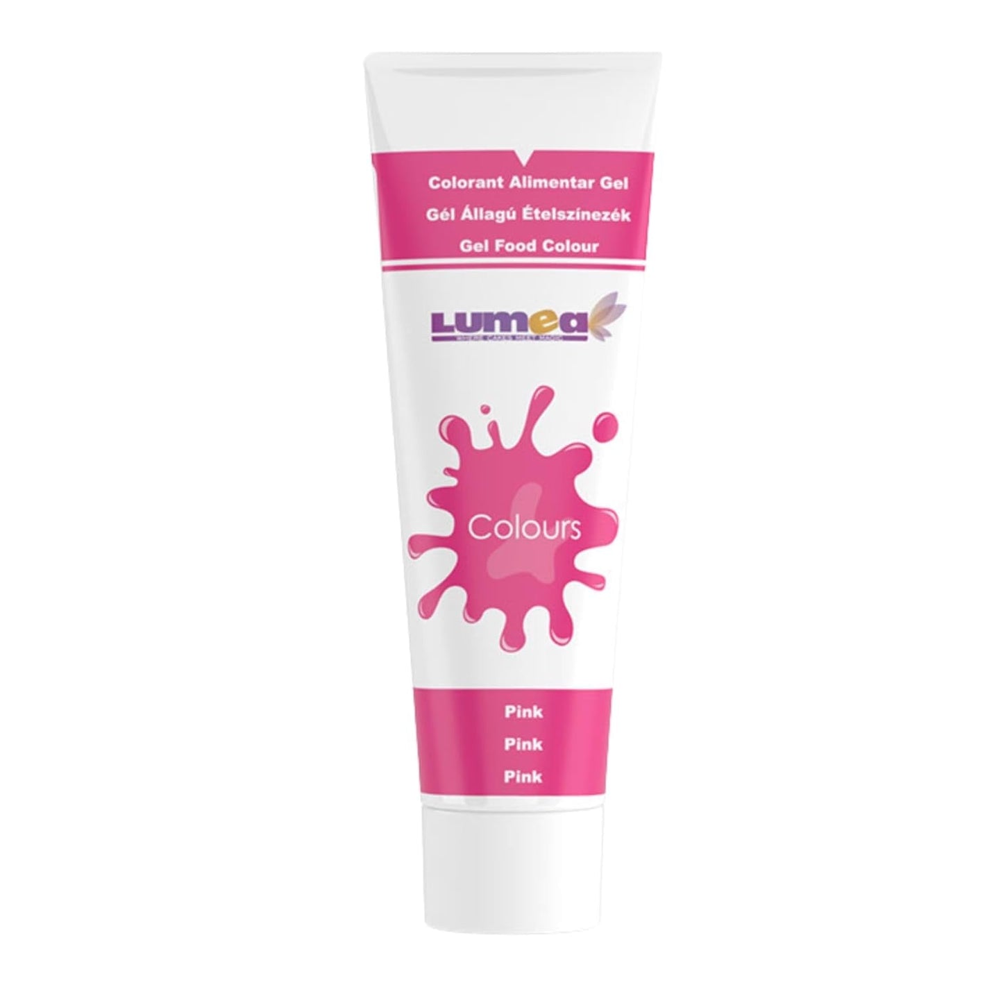 Dekozauber24 Colorant alimentar roșu, gel, 30g, vegan, fără zahăr, foarte concentrat, colorant alimentar roșu pentru fondant, cremă de unt, băuturi și multe altele