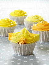 Coloranți alimentari pentru paste Sugarflair, galben, set de 4, coloranți alimentari pentru paste, fondant, marțipan, pastă de zahăr, cremă de unt și multe altele: narcisă, galben canar, galben ou cremă, pepene galben - set de 4
