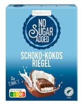 frankonia CIOCOLATĂ FĂRĂ ZAHĂR ADĂUGAT batoane de ciocolată și nucă de cocos, 100 g (3x33 g)