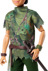 DISNEY Peter Pan & Wendy - Mobil cu ținute tipice și accesorii detașabile, pantaloni din țesătură moale, pentru reconstituirea scenelor preferate sau joacă creativă, pentru copii cu vârsta de 3 ani și peste, HNY36 Papusi Naty Shop