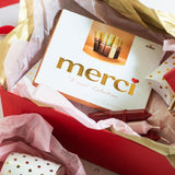 merci Finest Selection Mousse au Chocolat Variety – 1 x 210 g – Specialități Exquisite Mousse de ciocolată – Praline umplute și neumplute