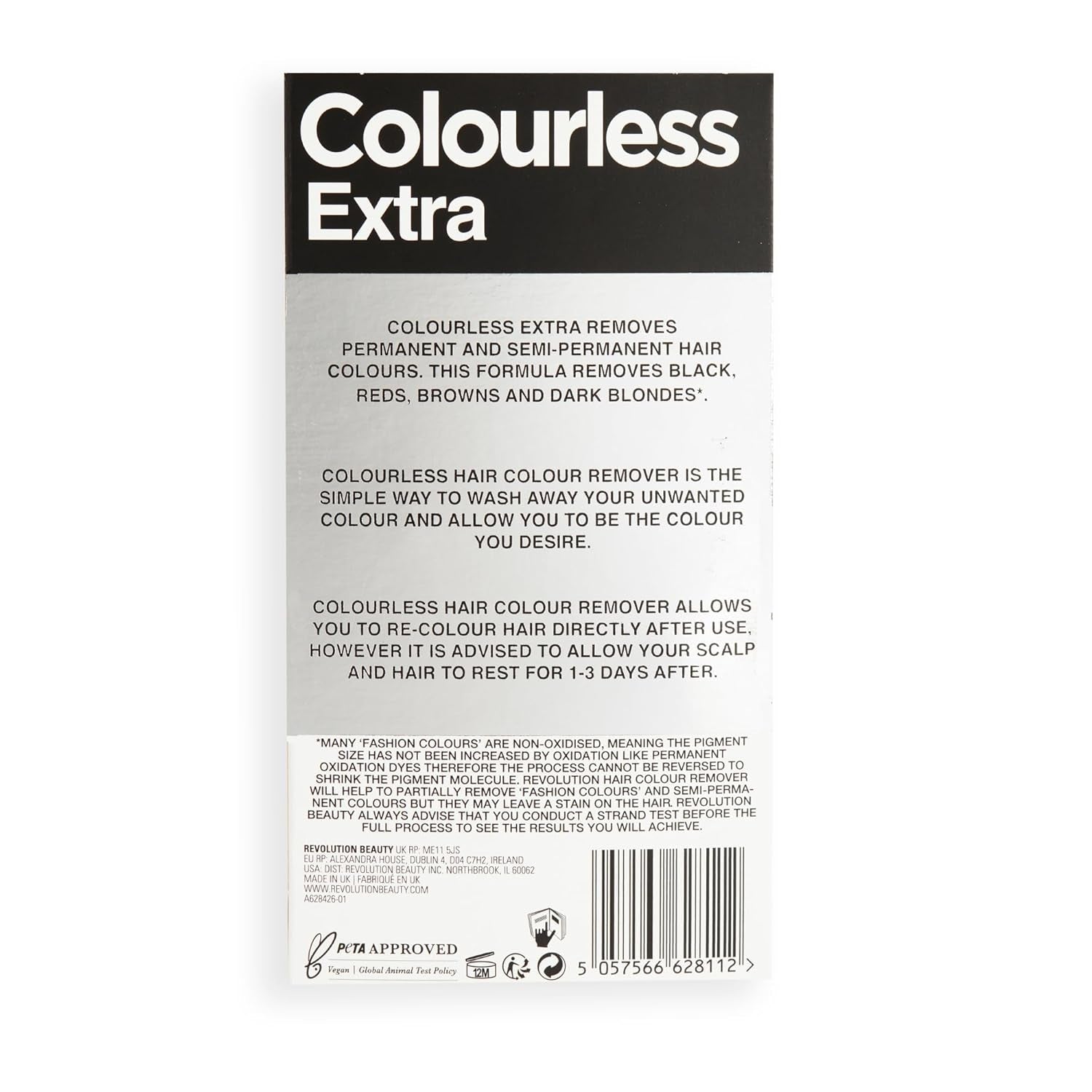 Decolorant pentru păr Max Effect, 1 buc Vopsea pentru par Naty Shop