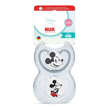 Suzete NUK Perfect Match Air pentru bebeluși | 6-18 luni | Suzete ortodontice care promovează circulația aerului și previn erupțiile cutanate cauzate de salivație | Acceptare 95% de către bebeluși** | Disney Mickey Mouse | Pachet de 2