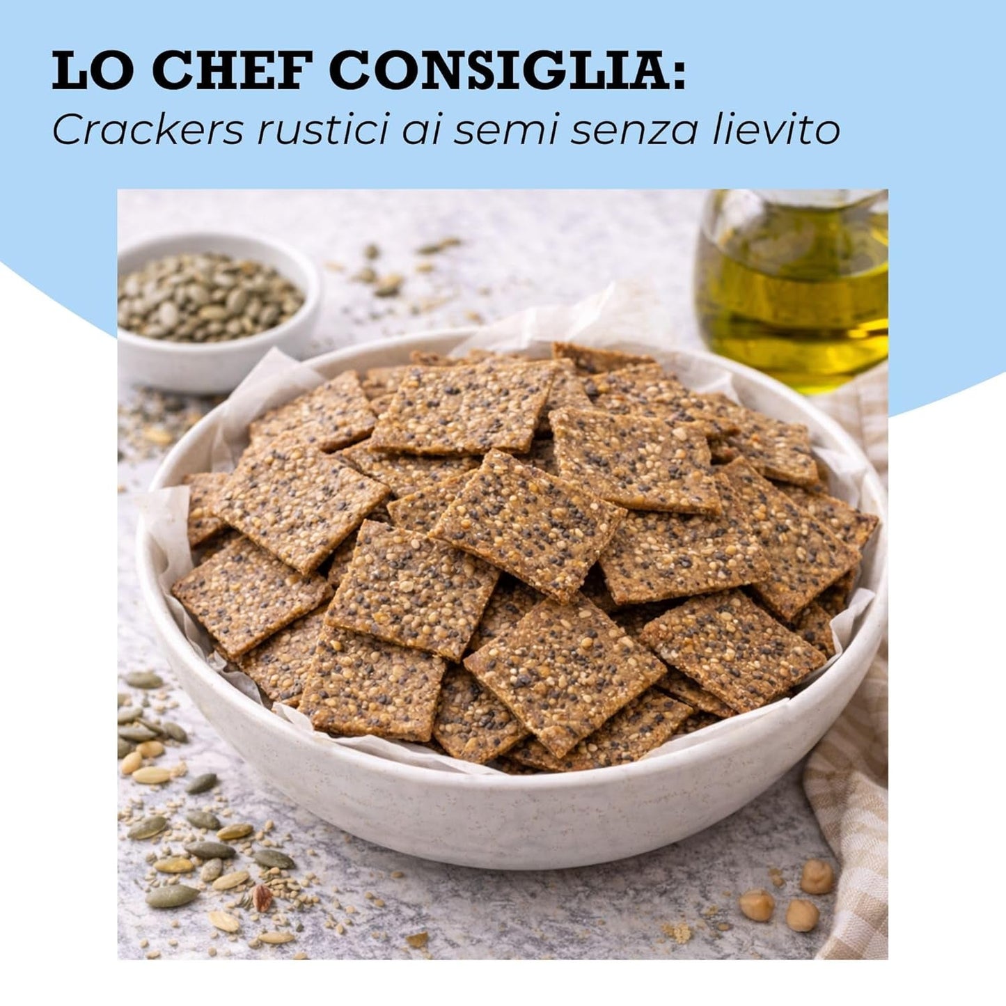 Mix organic de semințe Omega 3 kg (amestec de semințe de dovleac, floarea-soarelui și in), un amestec de 3 semințe oleaginoase crude întregi, bogat în proteine, fibre și acizi grași omega-3