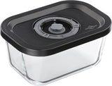 Set de vid Küchenprofi EASYFRESH | Set din 7 piese | 1x pompă electrică de vid, 1x borcan de vid S, M și L, 3x pungi de vid 22x21 cm | sticlă borosilicată, plastic de înaltă calitate | preparare și depozitare Cutii depozitare alimente Naty Shop Cutie de vid S